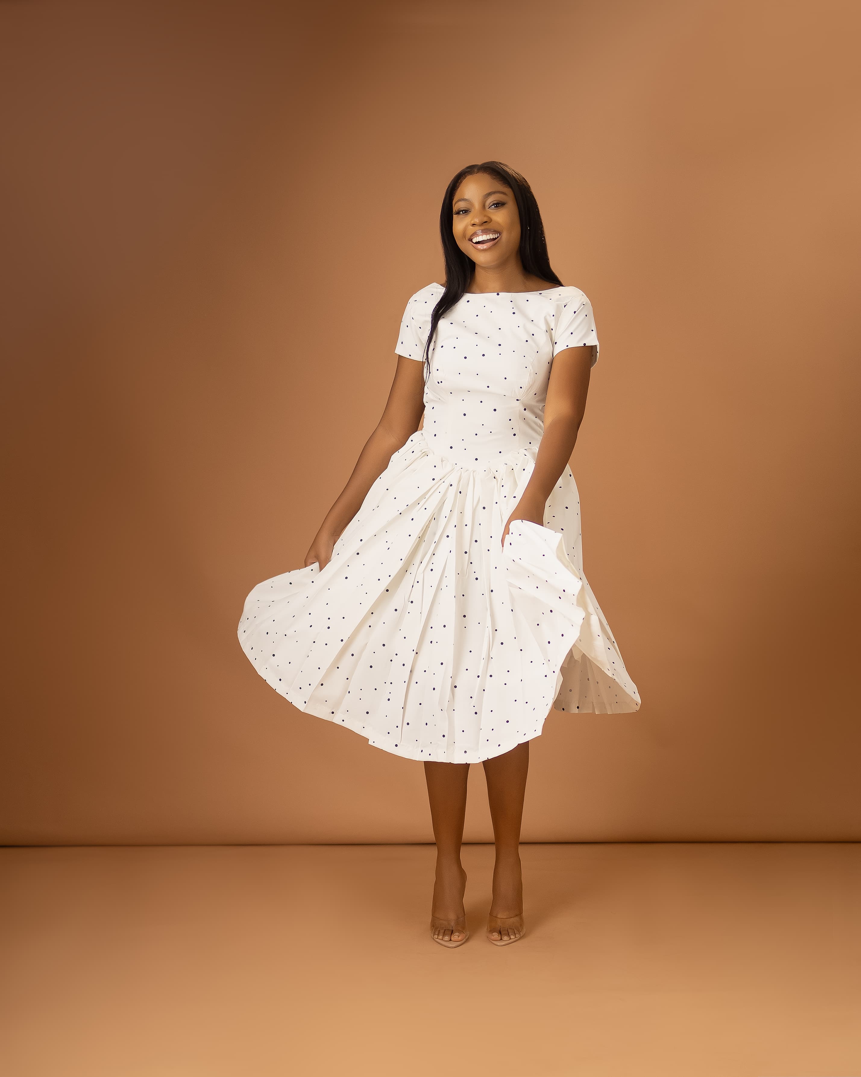 Polka dot dress — image 1